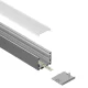 LED Profile - 2 meters compressed covers and caps / CN-SU04 L2000*40*34.8mm - Kosoom SP40-LED Profile--04