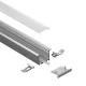 LED Profile - CN-SL04 L2000*27.2*15mm /  2 meters compressed covers and caps - Kosoom SP41-LED Strip Profile--04