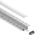 LED Profile - 2 meters compressed covers and caps / CN-SA01 L2000*64.2*13.8mm - Kosoom SP44-LED Strip Profile--04