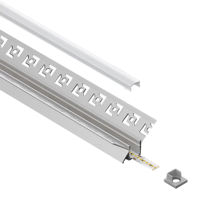 2 meters compressed covers and caps / CN-SA04 L2000*46.27*23.2mm - LED Profile - Kosoom SP47-LED Profile--04