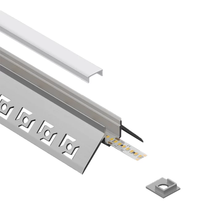 2 meters compressed covers and caps / CN-SA05 L2000*47.3*22.6mm - LED Profile - Kosoom SP48-LED Profile--04