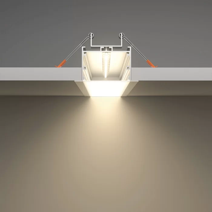 LED Profile - 2 meters compressed covers and caps / CN-SU07 L2000*63.5*35mm - Kosoom SP43-LED Strip Profile--05