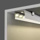 LED Profile - 2 meters compressed covers and caps / CN-SU01 L2000*30*20mm - Kosoom SP37-LED Strip Profile--06
