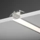 LED Profile - CN-SL04 L2000*27.2*15mm /  2 meters compressed covers and caps - Kosoom SP41-LED Strip Profile--06