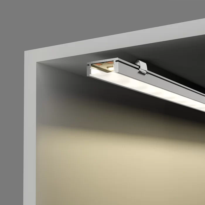 LED Profile - 2 meters compressed covers and caps / CN-SL05 L2000*17.4*7mm - Kosoom SP26-LED Profile--06