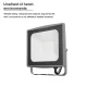 LED Flood Light - 200w/4000K -Kosoom FL264-LED Floodlights--3