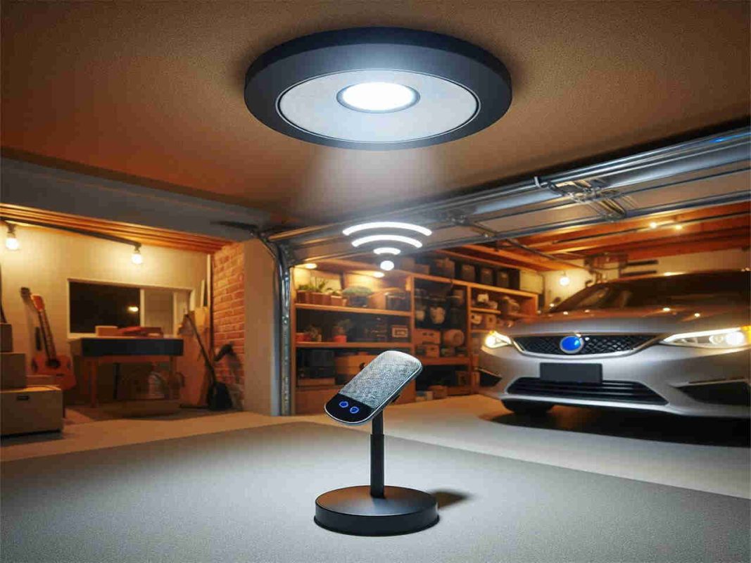 garage recessed light with Voice-Activated Controls