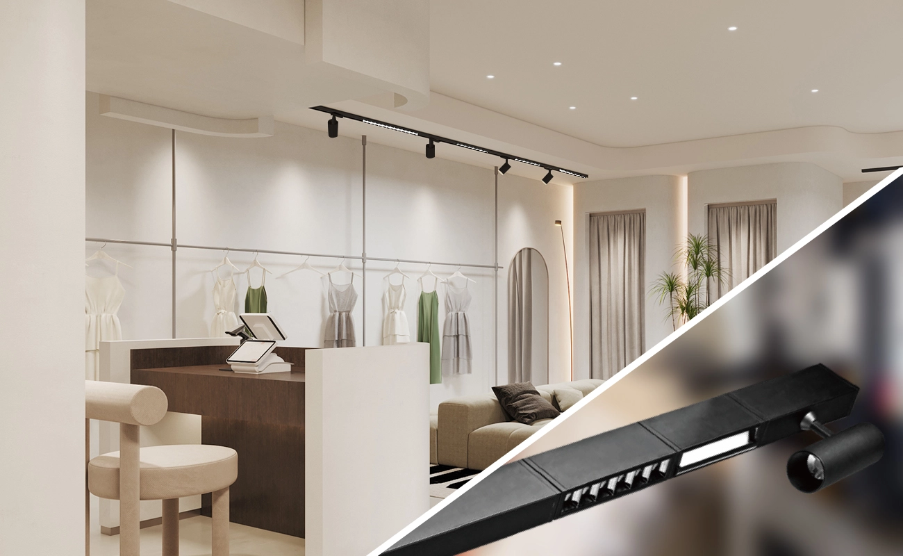 LT01B - 6W/4000K/Nero/570lm/30˚/CRI≥80 - Modulare LED Light Kosoom-White Linear Lighting--3