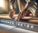 how to install led strip lights on carpet stairs